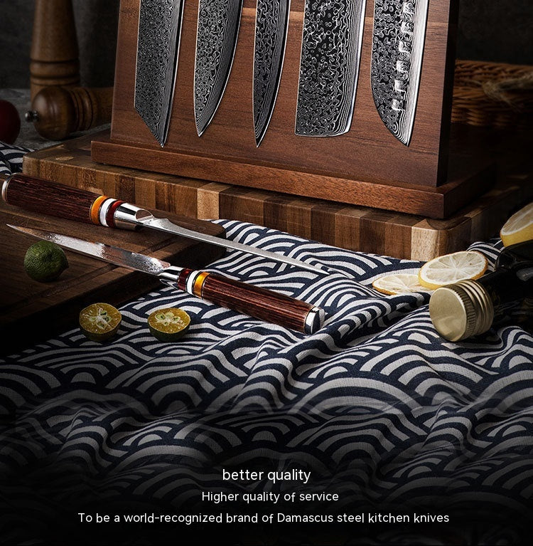 Household Chef Knife AUS10 Steel Core