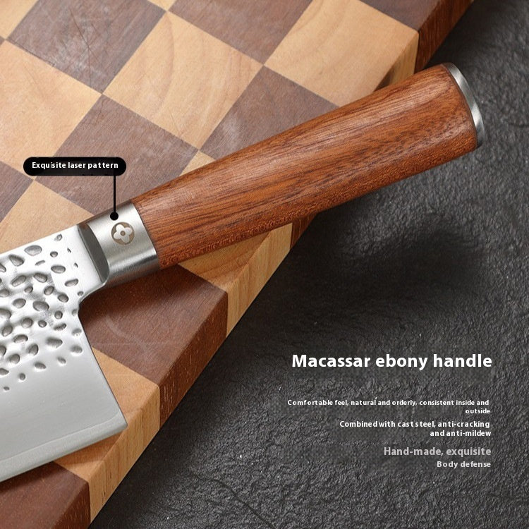 Household Minimalist Wooden Handle Kitchen Knife