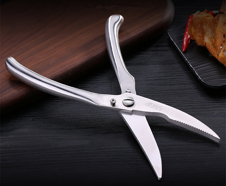 Rebound chicken bone scissors