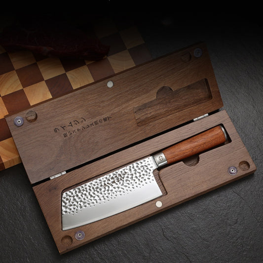 Household Minimalist Wooden Handle Kitchen Knife