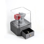 🐰 Acryl-Geschenkbox „Confession Rabbit“ mit kandierten Blumen