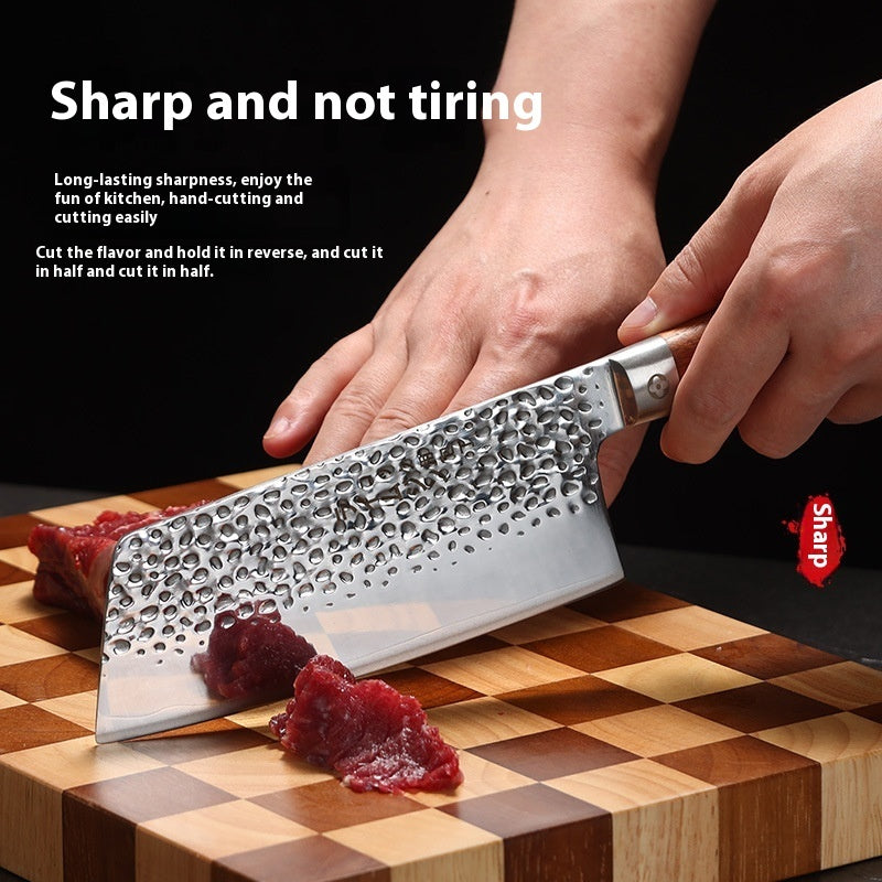 Household Minimalist Wooden Handle Kitchen Knife