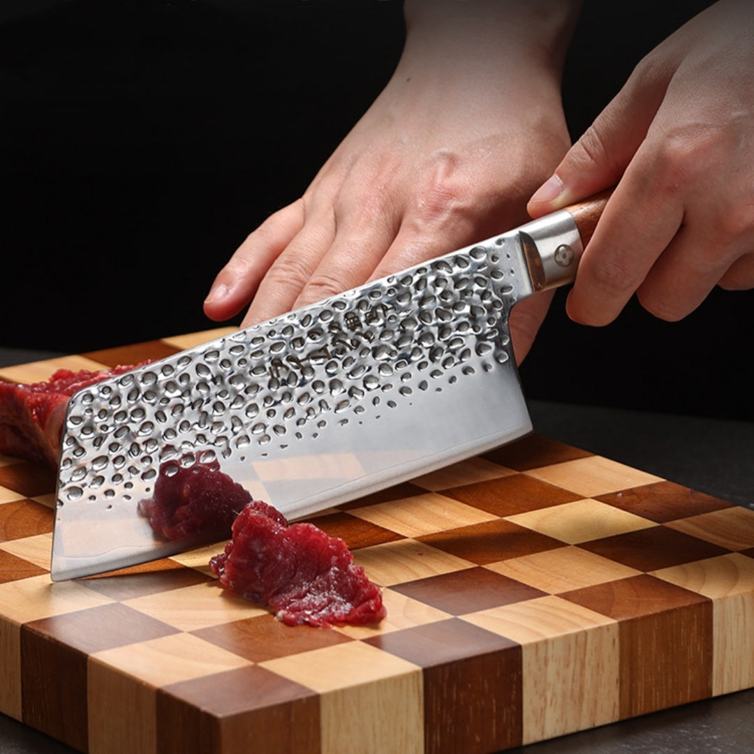 Household Minimalist Wooden Handle Kitchen Knife