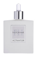 Lade das Bild in den Galerie-Viewer, FACTOR HAIR Activator für Sie 100ml Haarwuchsmittel aus 100% natürlichen Inhaltsstoffen wie Linsen, Thymian, Bambus
